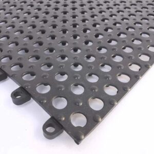 Interlocking Vinyl PVC Drainage Floor Tiles Mat 