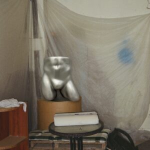 Silver Hight Waist Mannequin for Underwear Display